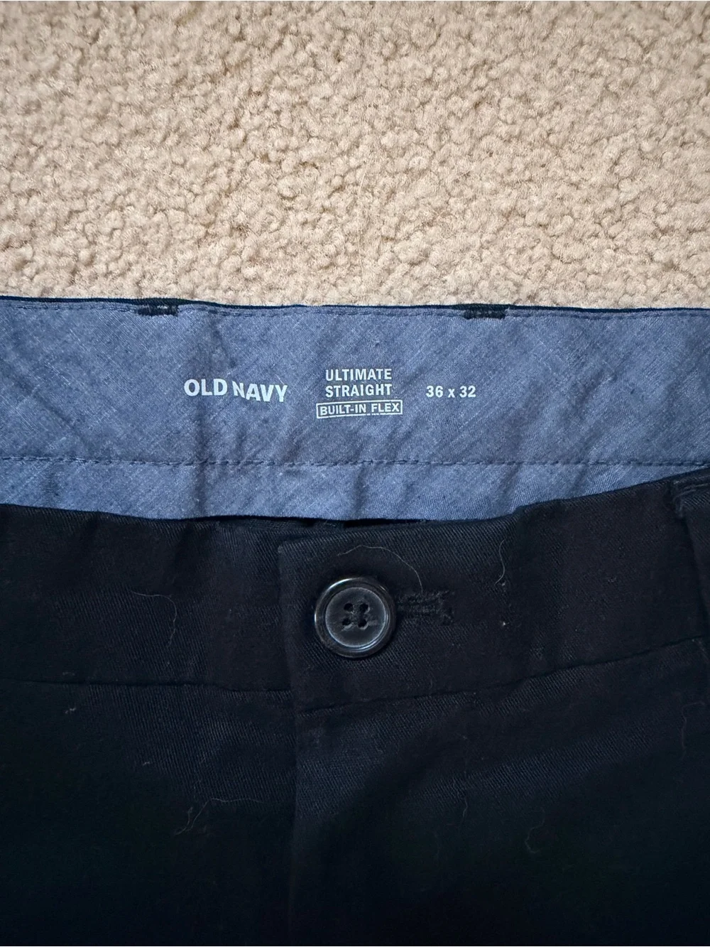 Old Navy Men's Black Chino Pants